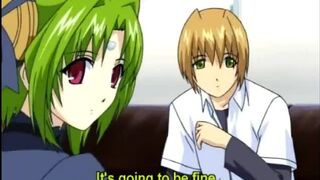 Shemale hentai gets sucking her bigcock