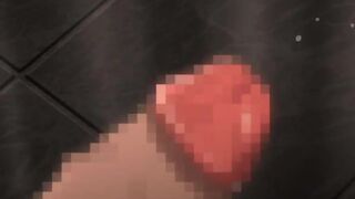 Japanese hentai hardcore fucked in the bathroom