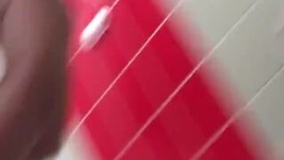 Randy fellow drilling his hot woman in a public toilet