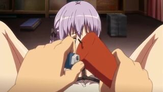 Bondage hentai ass plugs vibrator and wax on her pussy and small tits