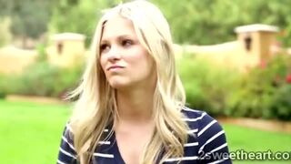 Horny lesbian MILF has an innocent brunette babysitter
