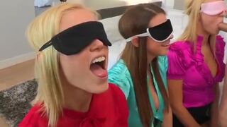 Wild Chicks Try Sucking Strippers Big Cock