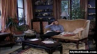 Blonde MILF Dolly Golden, has giant knockers and a very nice bubble butt,