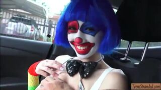 Tight teen babe Mikayla Mico sucks and fucked by stranger