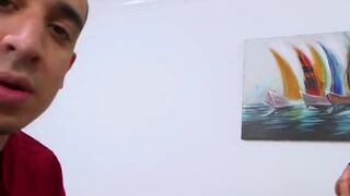 Busty Widow Trixie Tao Sucks Big Cock Of Neighbor