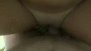 Girlfriend Gets Screwed And Creamed By BF
