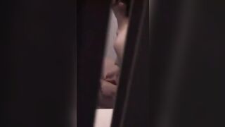 Sex-Crazed Eurasian Girl Filmed Working Clit In Bathoom