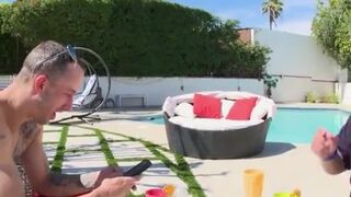 Cock Hungry Teen Alaina Dawson Enjoys Pool Boys Cock