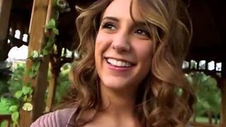 Busty Brunette Layla London Blows Gardeners Cock