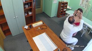 Doctor spread spunk all over teen