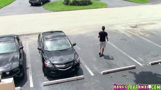 Renee Roulette got served a real cock to play with