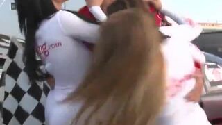 Race Queens Grope And Blow Well Hung Racer
