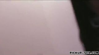 Czech  babe Anna Rose shows off her ass and fucked for cash