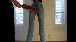 spanking Leggy French Teen Sub Milou
