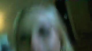 Blonde Pornstar Gets Fucked On Webcam