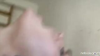 Long-Haired Daisy Wearing Eyeglasses Spanked Whilst Fucking Dick