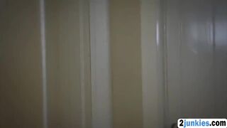 Stunning Brunette Teen Babe Fucked Hard