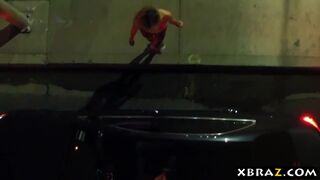 Teen Jillian Janson squirts from fucking a big rod