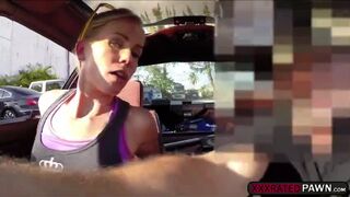 A pretty country teen fucked in the pawnshop for cash