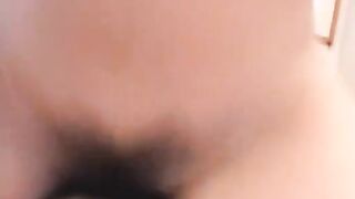 Hairy asian sucking and fucking