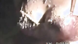 Guy Pukes On Girl's Breasts & Makes Her Vomit Too