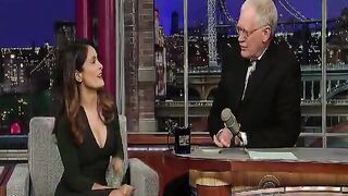 Beautiful Celebrity Visits At Talk Show Displaying Her Valley