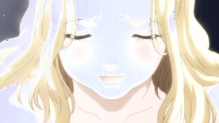 Awesome-Titted Hentai Blonde Pleasures Cock