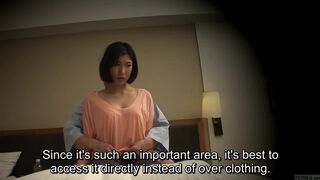 Subtitled Japanese hotel massage oral sex nanpa in HD