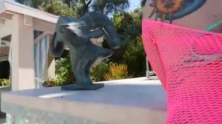 Sex Siren Mandy Muse Oils Her Body Up For Lover