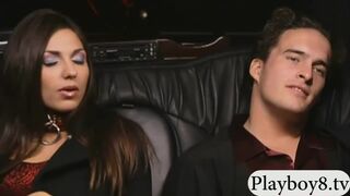 Massage session leads to oral sex and enjoyed pole dancing