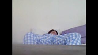 Spying my BBW mom trying her new vib