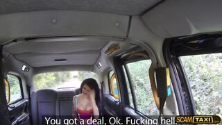 Slutty brunette Emma gets ass fucked by the drivers big dick