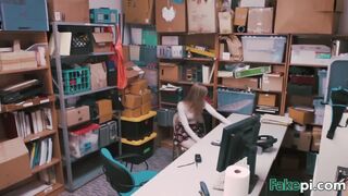Amateur blonde teen hesitant at first for blowjob