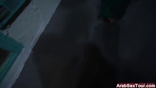 Beautiful Arab teen gets banged for a free hotel room