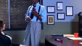 Mature Secretary Ariella Ferrera Blows BBC OF Boss
