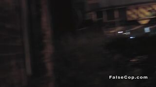 Fake cop anal bangs busty housewife