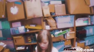Dolly Leigh Shoplifter Forced Fucking Blowjob