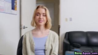 Natural titted brunette Chloe Couture hardly slammed by BBC in interracial sex