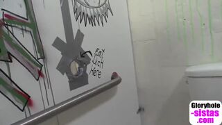 Glory Hole Initiations With Horny Ebony Slut Brie Simone