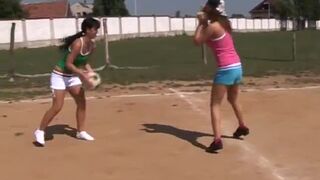 So hot teen first time Sporty teens gobbling each other