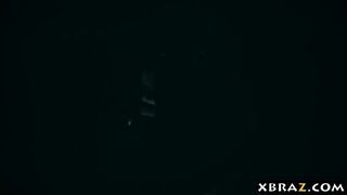 Rebellious teen fucked by a burglar when parents are away