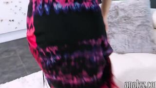 GF with big tits gets her ass rimmed and caught on cam