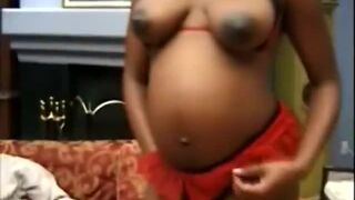 Pregnant Ebony Beauty Craves A Stiff Cock In Her Cunt