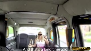 Cab driver slams Christinas wet pussy from all angles