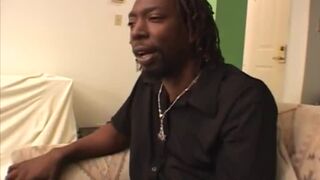 Horny and busty blonde MILF fucked hard by big black cock