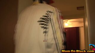 Milf Janet reverse cowgirl riding sucks black rods