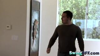 Getting horny during massage in reality show
