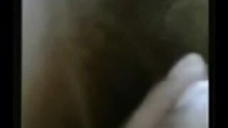 Horny Arab girlfriend sucks her man's huge cock