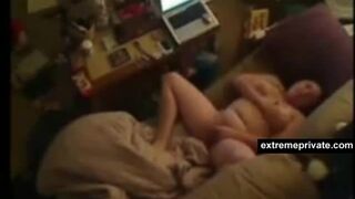 Spying my masturbating mom from the ceiling