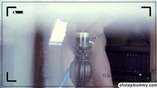 Annoying babysitter Alina and milf Alyssa gets fuck hardcore